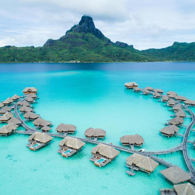 Boat transfers on our honeymoon