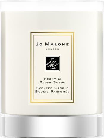 Peony & Blush Suede Scented Home Candle (2 ounces)