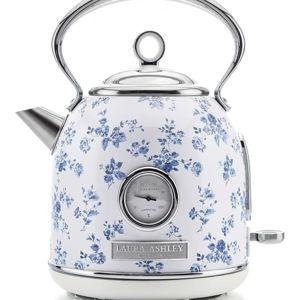 Laura Ashley Stainless Steel Electric Kettle 1.7 Liter - 1500W Rapid Boil Electric Kettles for Boiling Water - Electric Tea Kettles Automatic Shut Off - Overheat & Boil Dry Protection Cordless Kettle