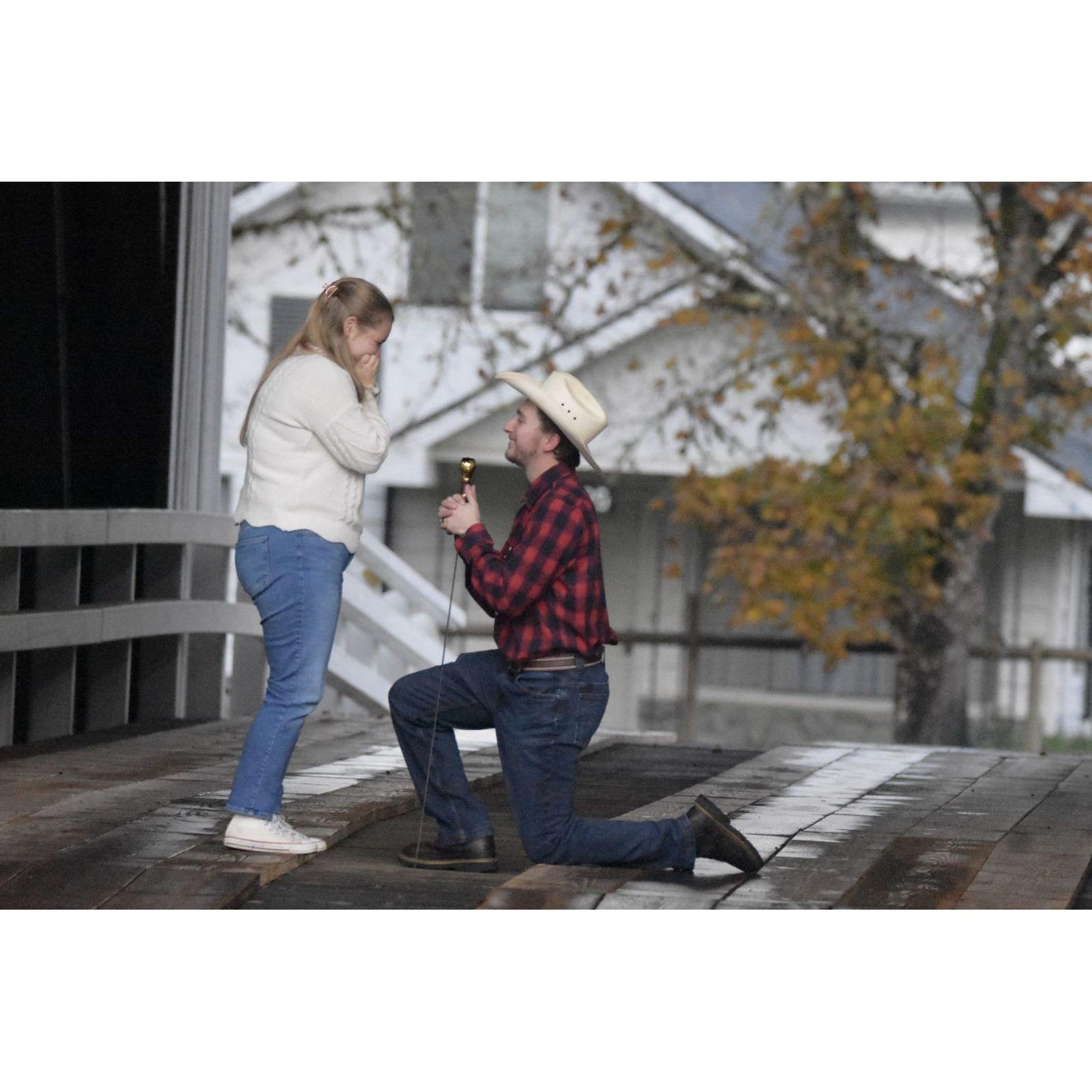 The moment the question was asked.