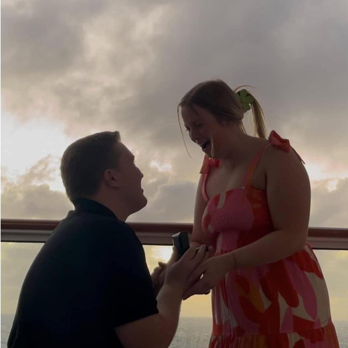 The day Tanner proposed!