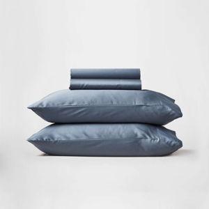 Egyptian Cotton Bed Sheets - Silk & Snow