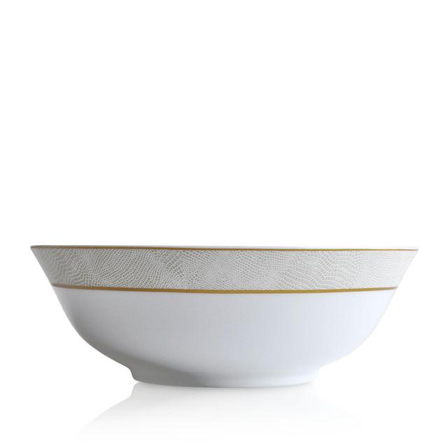 Bernardaud Sauvage White Salad Bowl