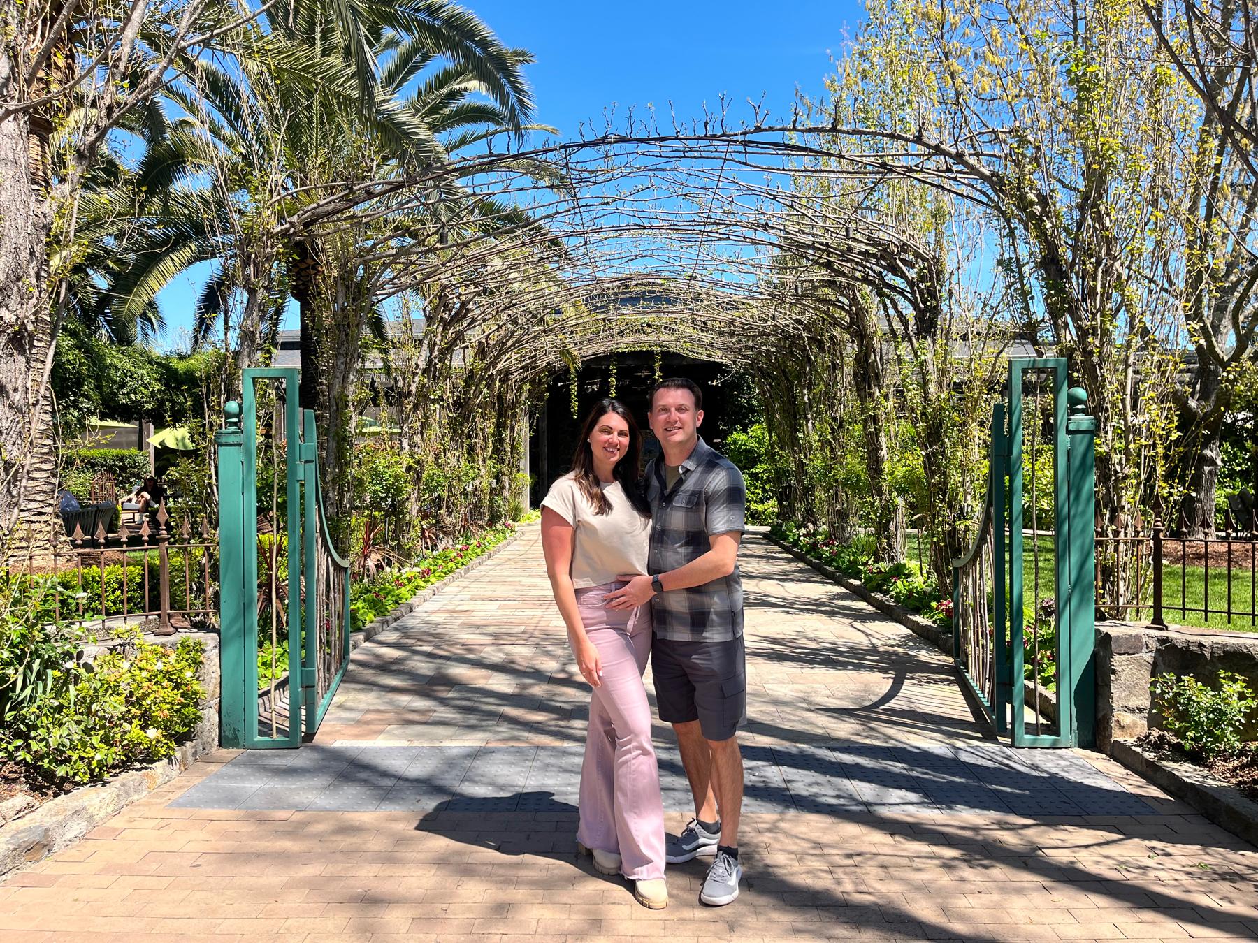 At the Caymus winery in Napa Valley 🍷