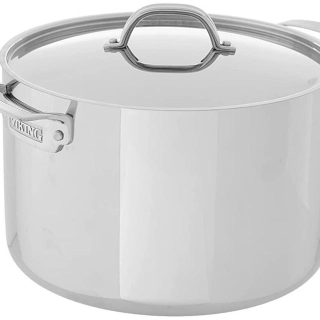 Viking 3-Ply Stainless Steel Stock Pot, 12 Quart