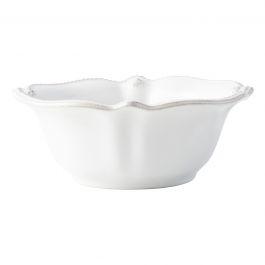 Berry & Thread Scallop Cereal Bowl - Whitewash