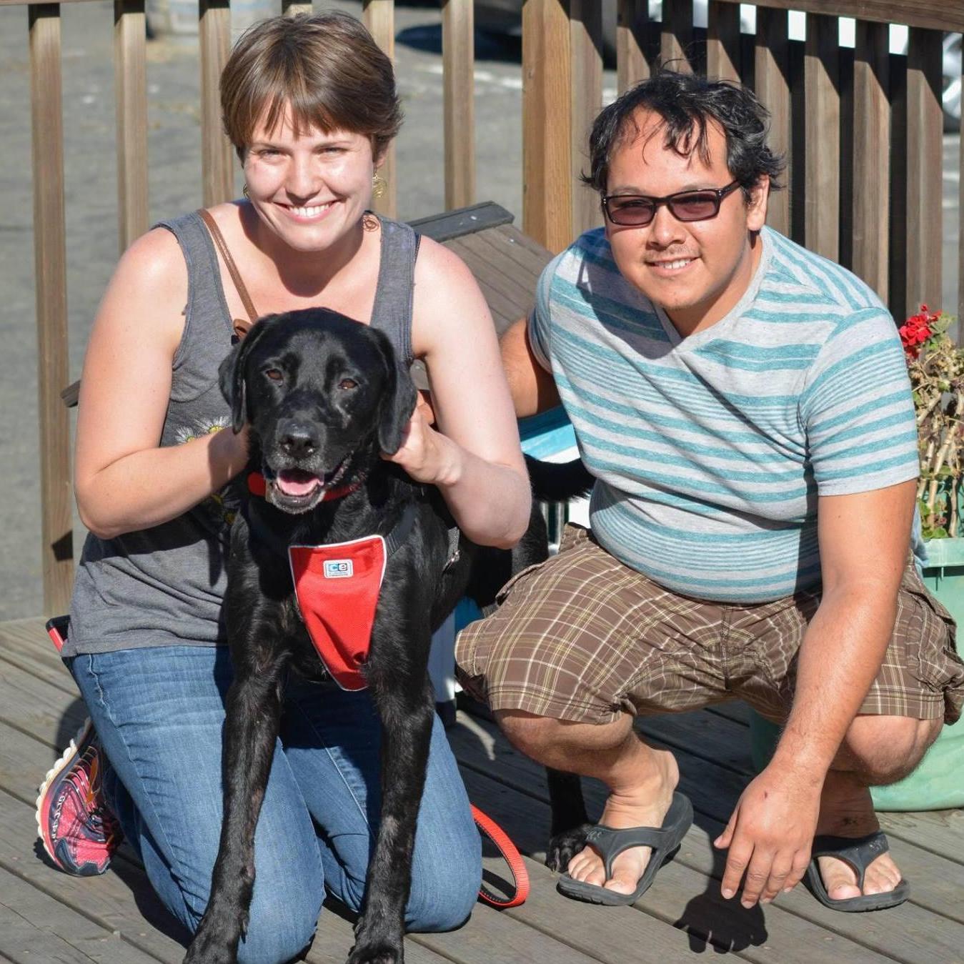 The day we adopted Cal! <3