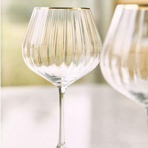 Waterfall Red Wine Glasses, Set of 4