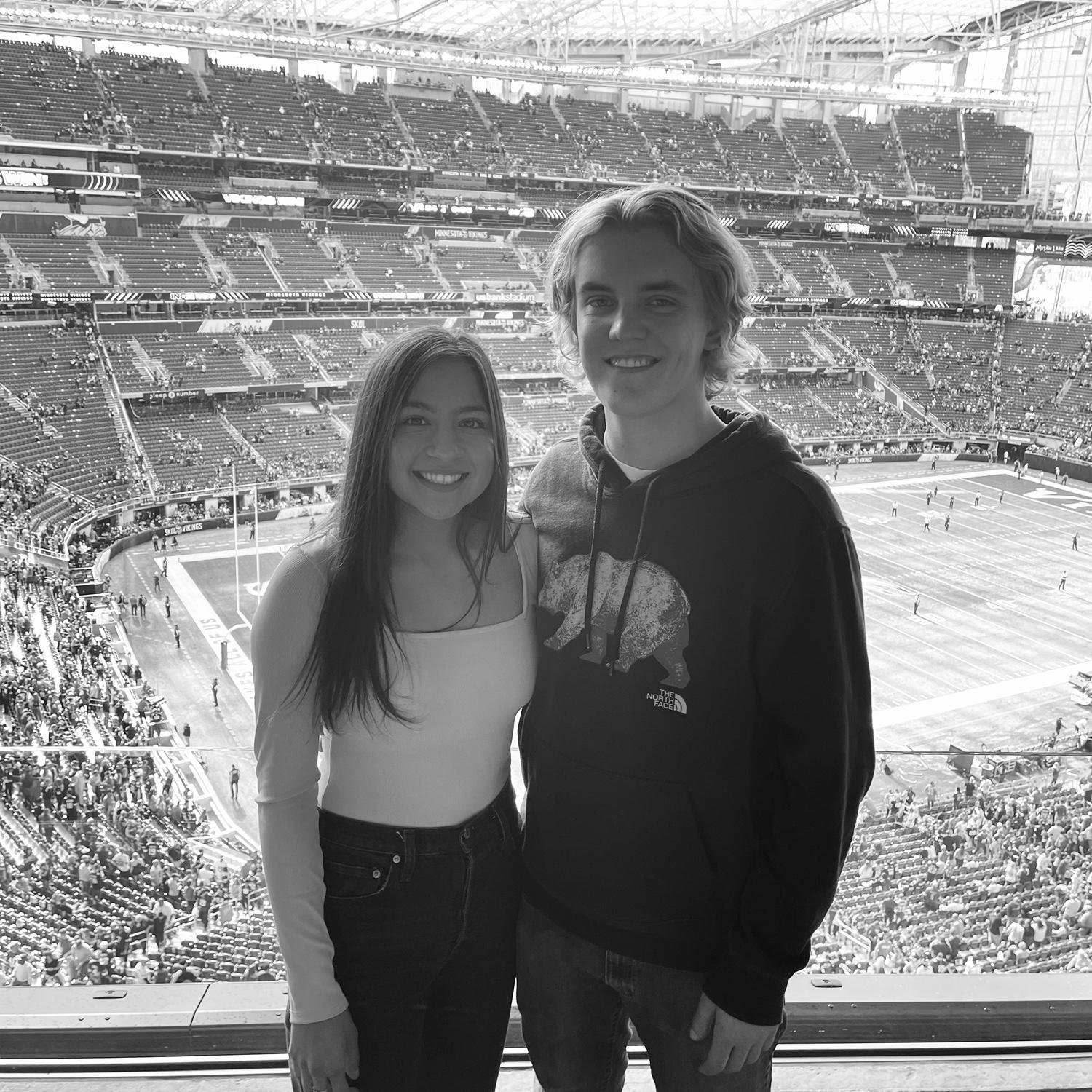First Vikings game…SKOL!