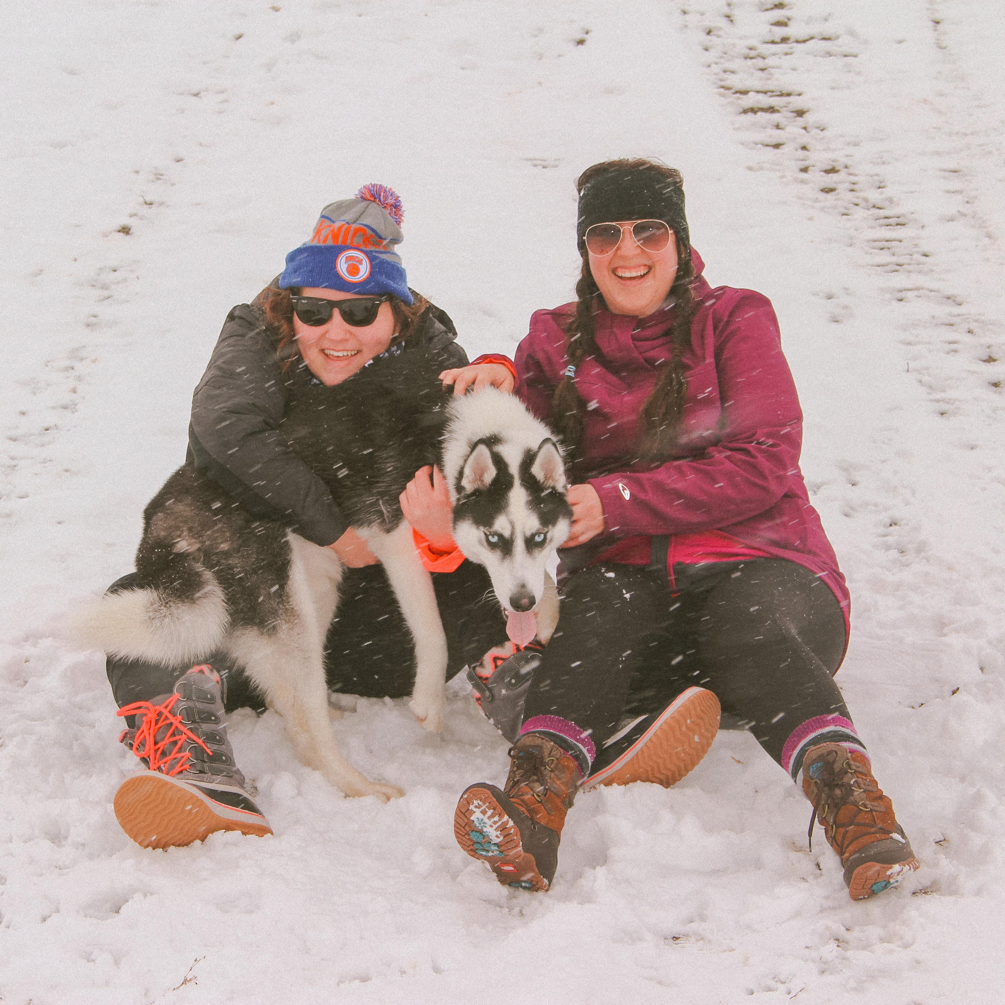 Calvin's first time visiting the snow - Utah 2016