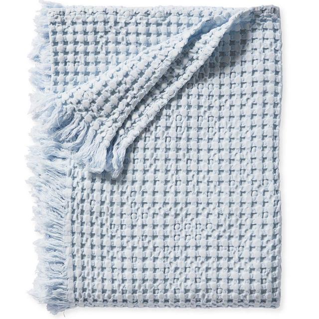 Beachcomber Cotton Throw - Sky