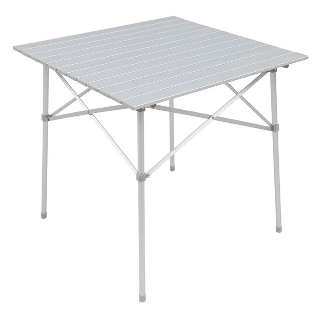ALPS Mountaineering Aluminum Roll-Top Camp Table with Fast Setup and Compact Storage