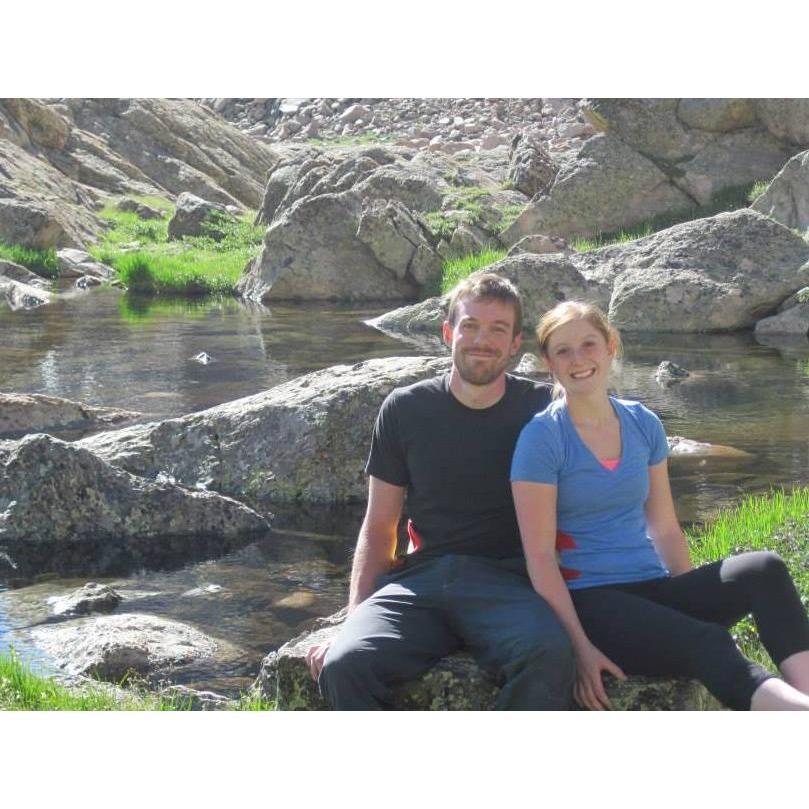 Hiking Longs Peak (which we failed at) in 2013!