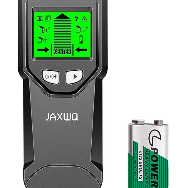 Stud Finder Wall Scanner - 5 in 1 Stud Detector with Intelligent Microprocessor chip and HD LCD Display, Stud Sensor Beam Finders for the Center and Edge of Wood AC Wire Metal Studs Joist Pipe