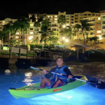 Illuminated Kayaking After Dark