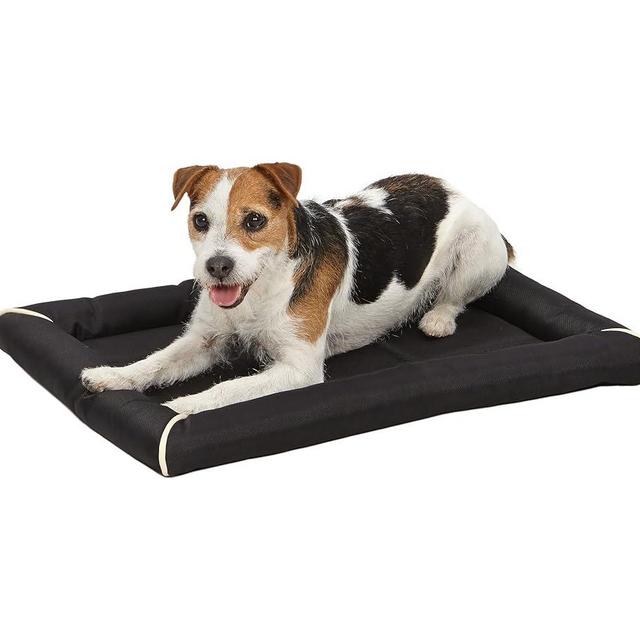 MidWest Homes for Pets Water Repellant Easy Wipe Clean Ultra-Rugged MAXX Dog Beds, Super Durable Dog Bed Designed to Fit 24-inch Dog Crates, Features Slip Resistant Bottom, Part 40524-BK, Black