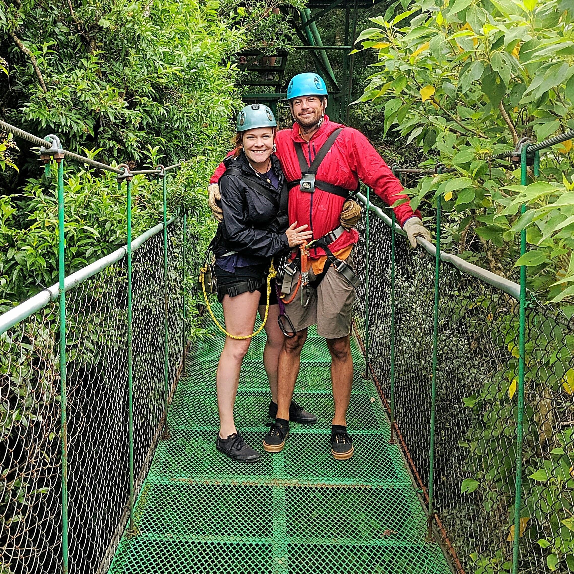 Zipping through the jungles of Costa Rica