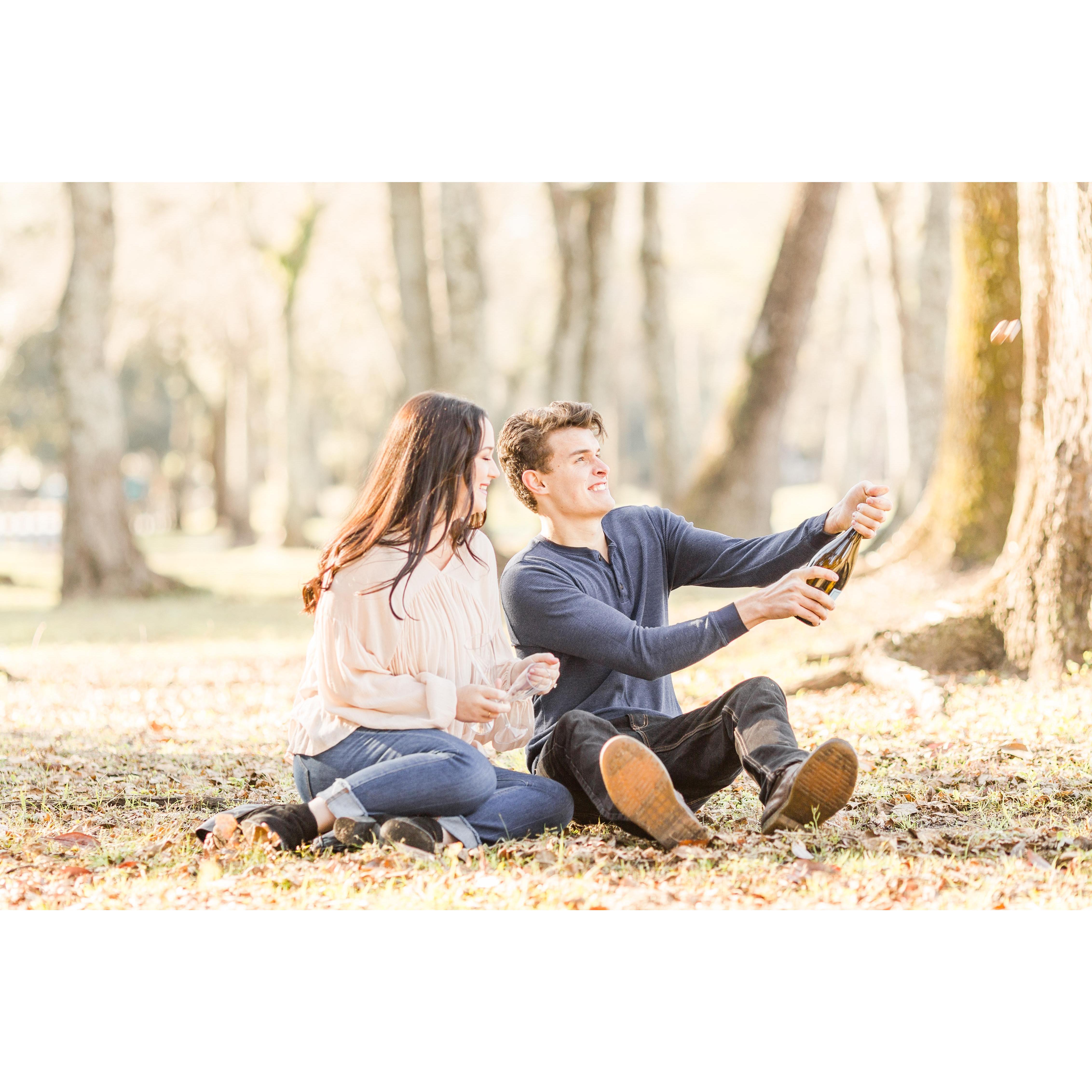 Our engagement session!