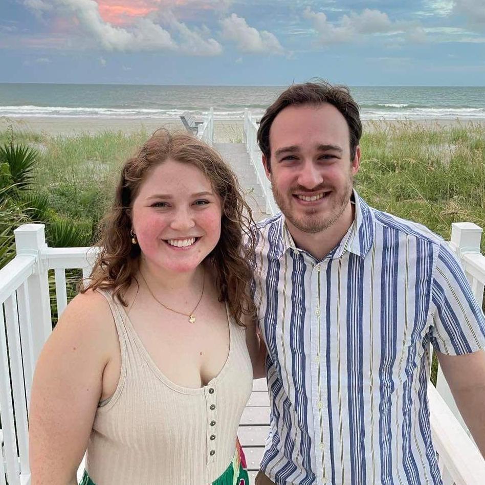 At a big family beach trip in Myrtle Beach, SC