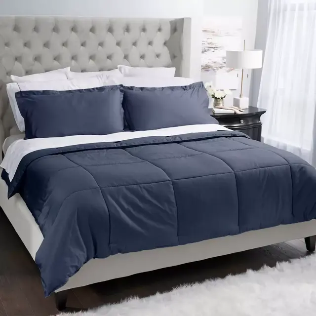 Covermade® Patented Easy Bed Making Down Alternative Full/Queen Comforter in Twilight