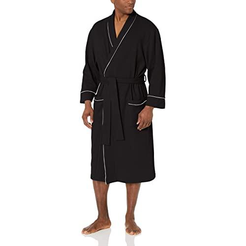 Amazon Essentials Men's Waffle Shawl Robe