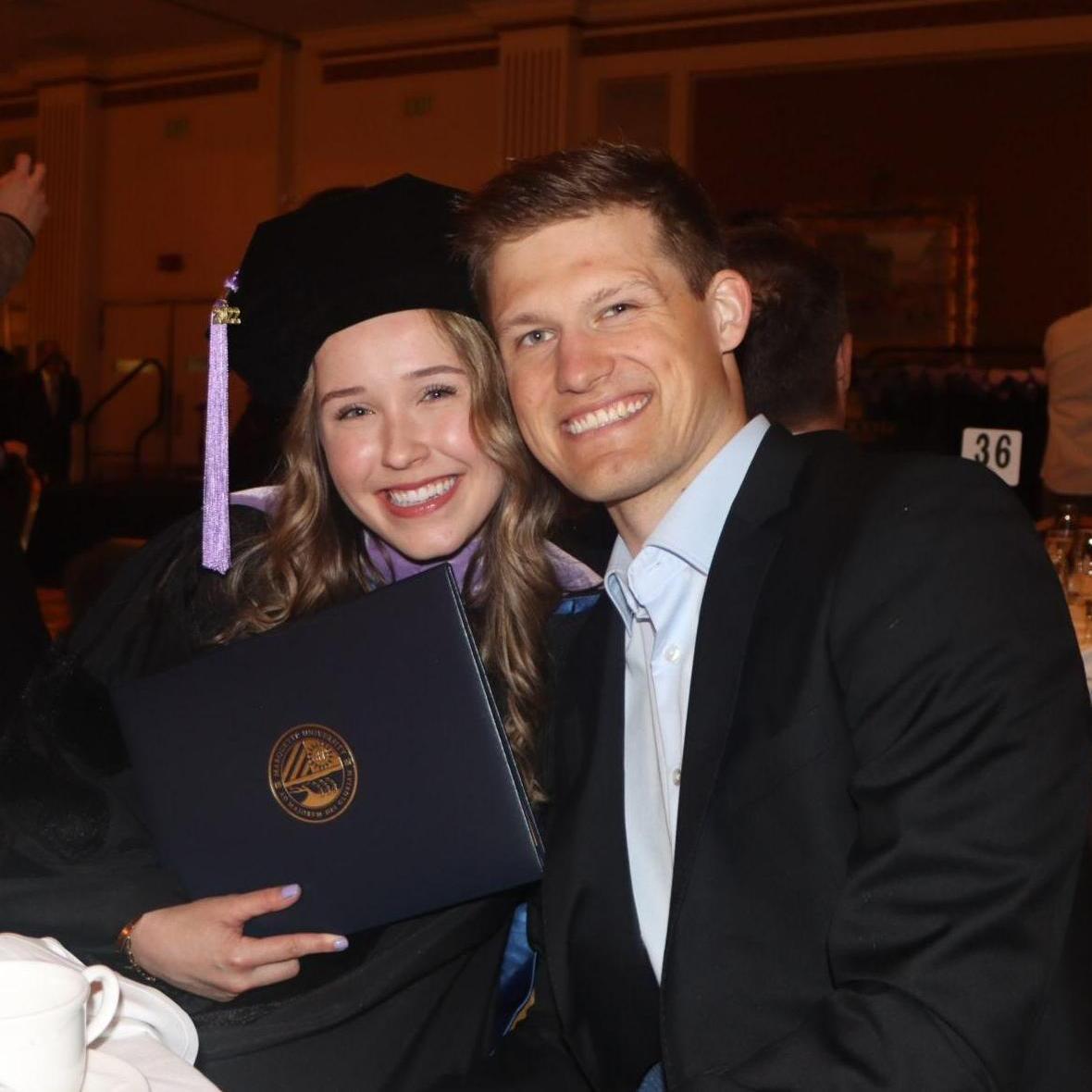Melissa's Dental School graduation, May 2022.