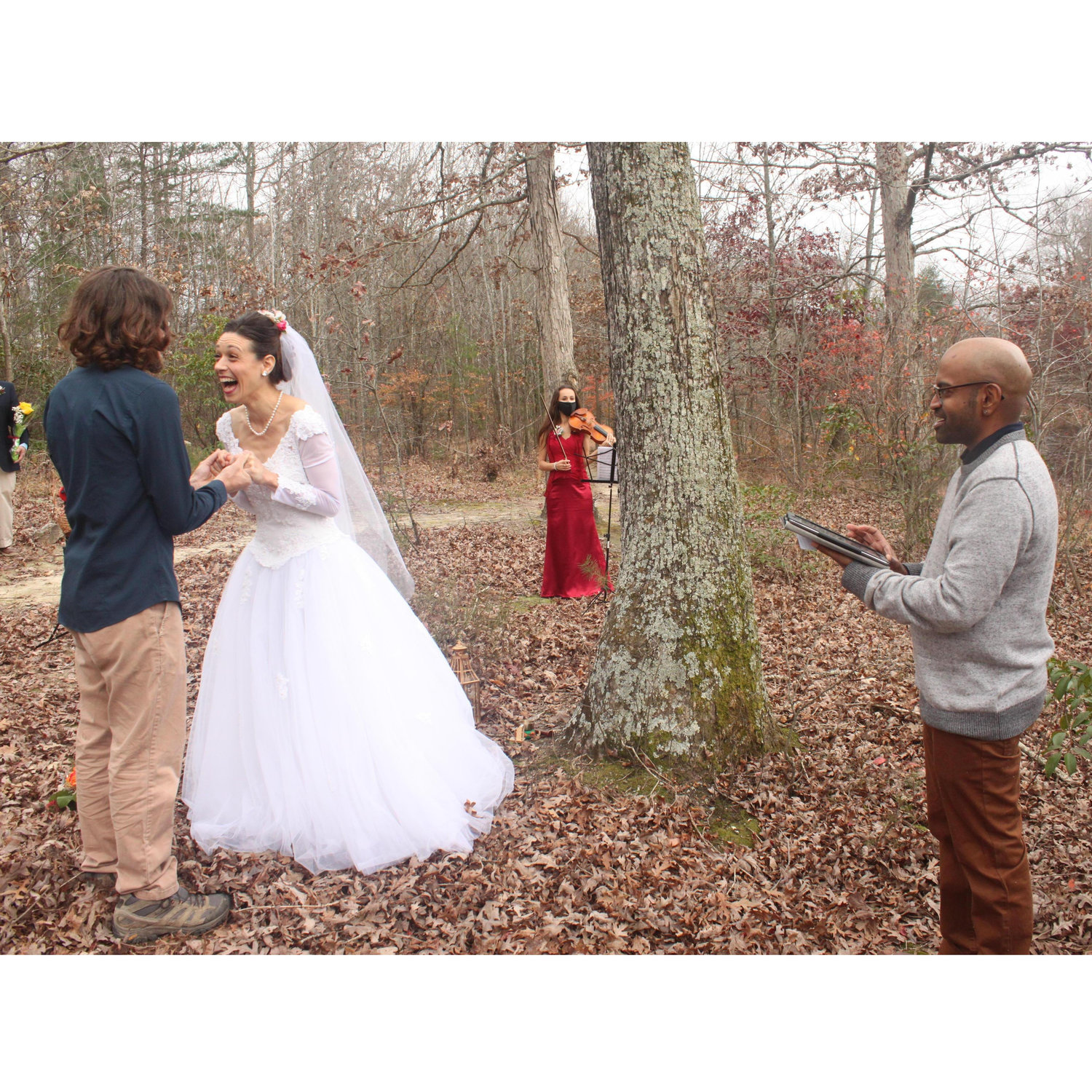 So excited towards the end of a meaningful and emotion filled ceremony!!!