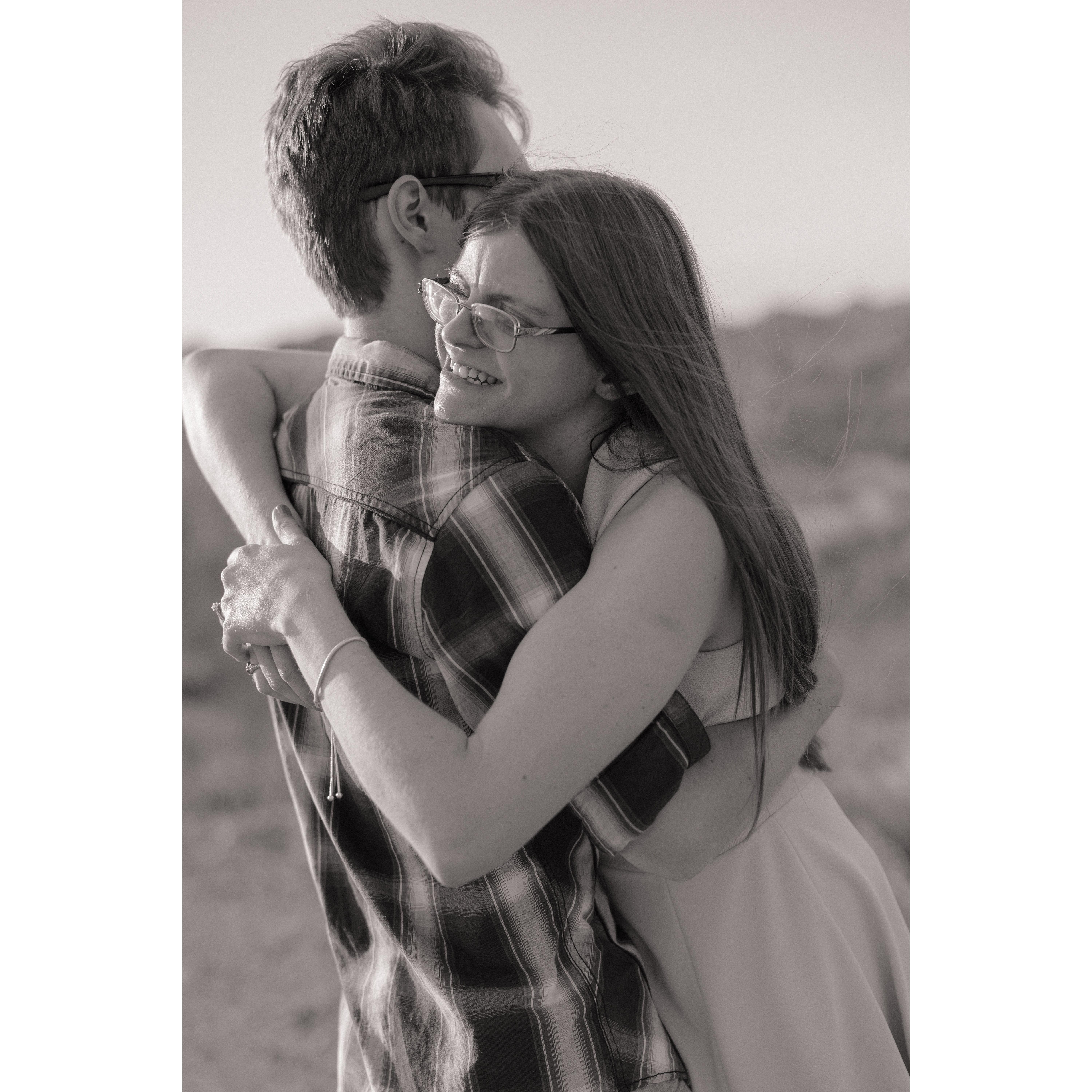 Zack's favorite Engagement Photo!