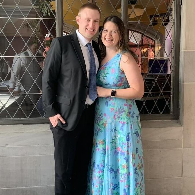 At Ryan and Tori's wedding in Canton, Ohio