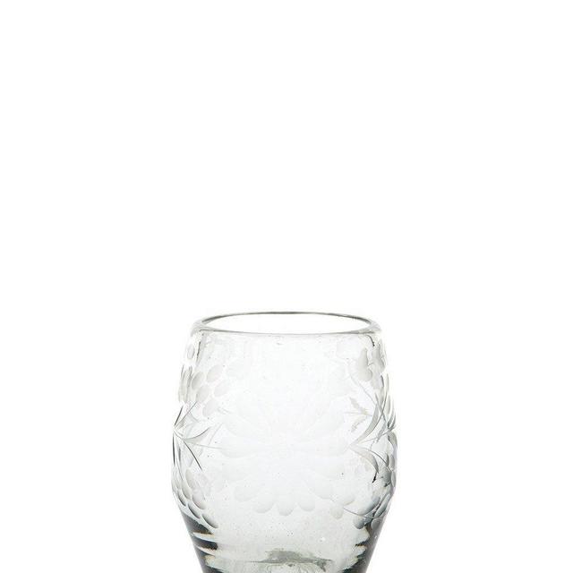 Clear Stemless Wine Glass