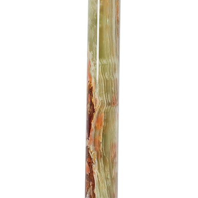 RADICALn Paper Towel Holder Green Onyx Handmade Marble Paper Napkin Dish Towel Holder - Towel Kitchen Storage Roll Paper Towel Holder Stand - Non Plastic Non Rustic Towel Storage Organizer