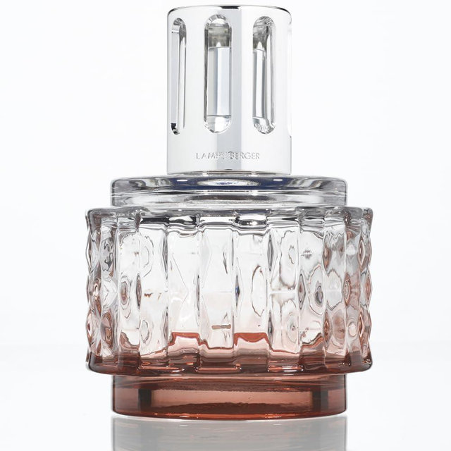 MAISON BERGER - Lampe Berger Home Fragrance Lamp Diffuser - Model Variation - Air Freshener - 3.7 x 3.7 x 5.1 inches (Rose Amber)