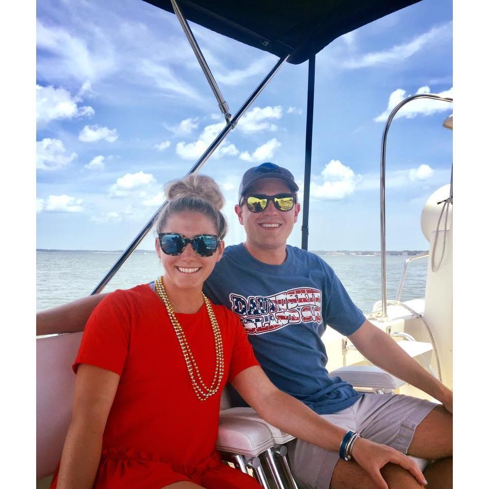 July 4, 2017 on the Calibogue Sound