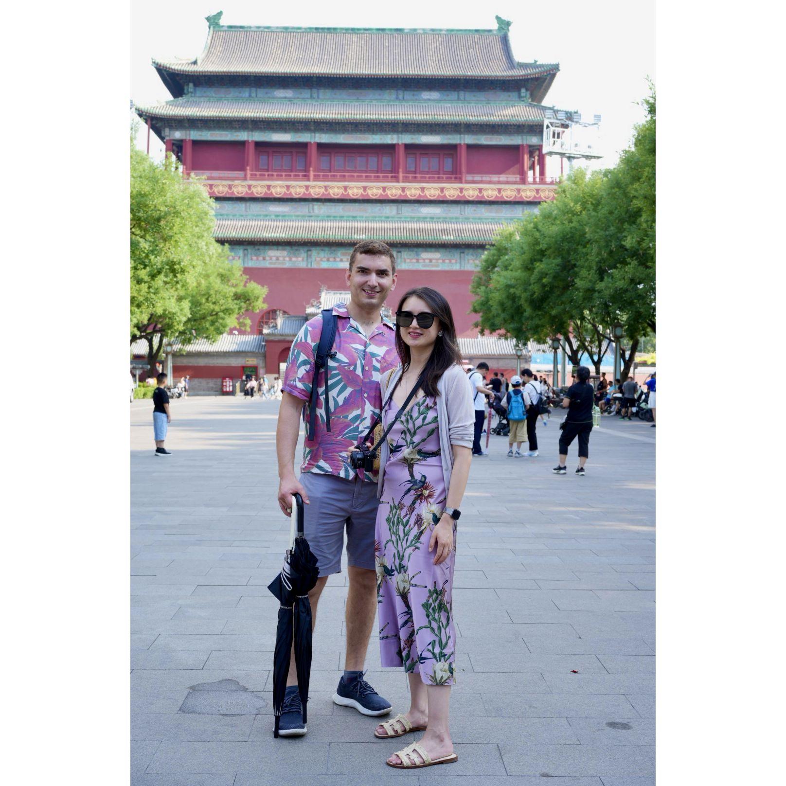 #couplematchingoutfit in Beijing