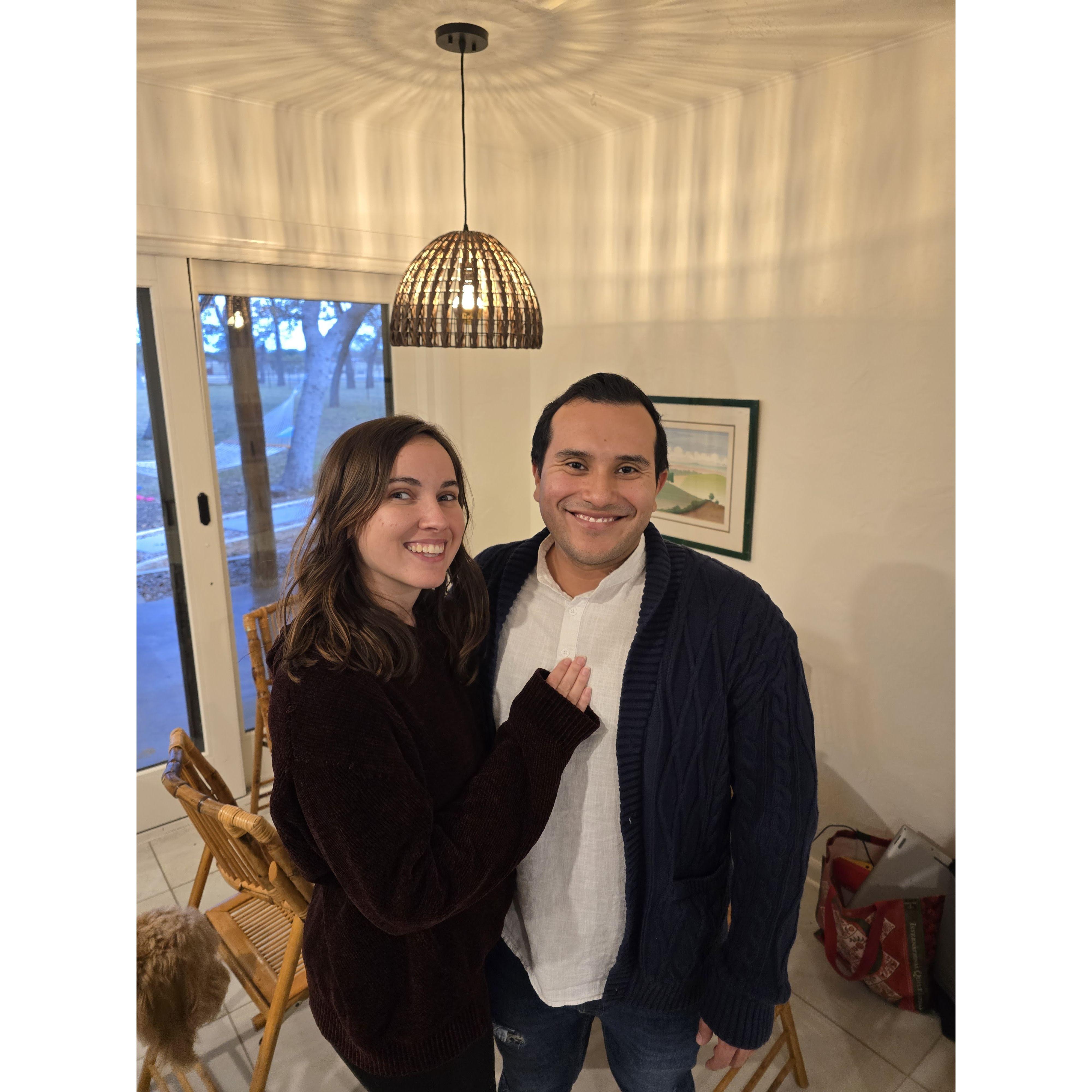 Our first Thanksgiving together