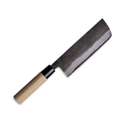 Tojiro Japanese Double-Edged Shirogami Steel Nakiri - 165 mm