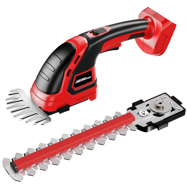 HEINPRO Cordless Hedge Trimmer Compatible with Milwaukee M18 Battery(No Battery), Electric Hedge Trimmer Cordless Grass Trimmer, Bush Trimmer Grass Shears Handheld Shrub Trimmer for Yard,Garden