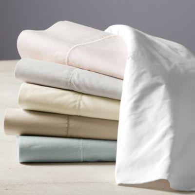 Ballard Classic Egyptian Percale King Sheet Set-Spa