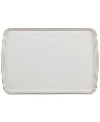 Denby - Natural Canvas  Stoneware Large Rectangular Platter