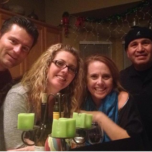 Our first Christmas together brought Denise's family up to Tracy to celebrate - December of 2014