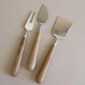 COOP Cheese Knife Set - Teak & Stainless