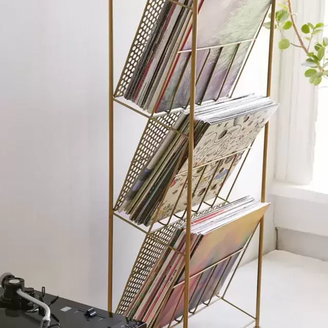 Corner Store Vinyl Storage Rack