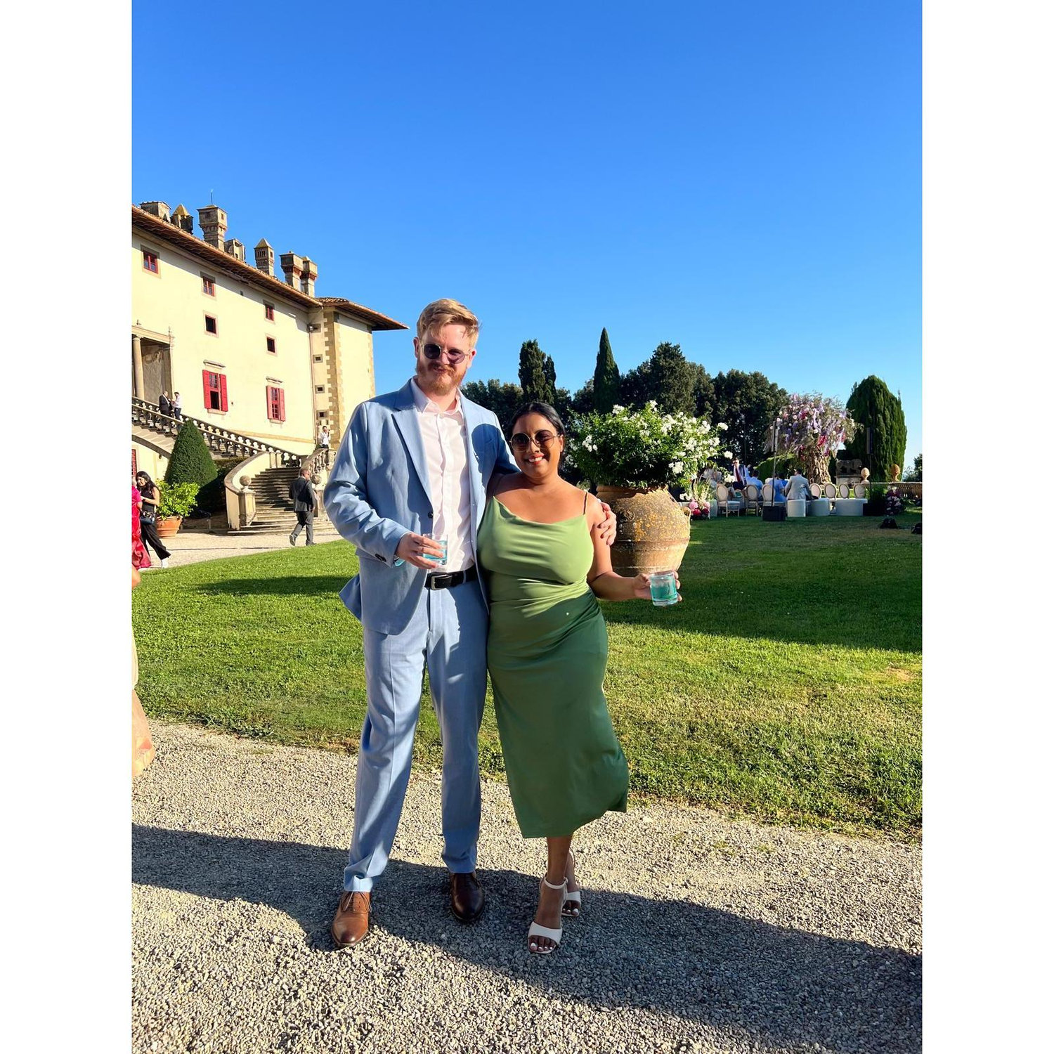 In Italy for a friends wedding!