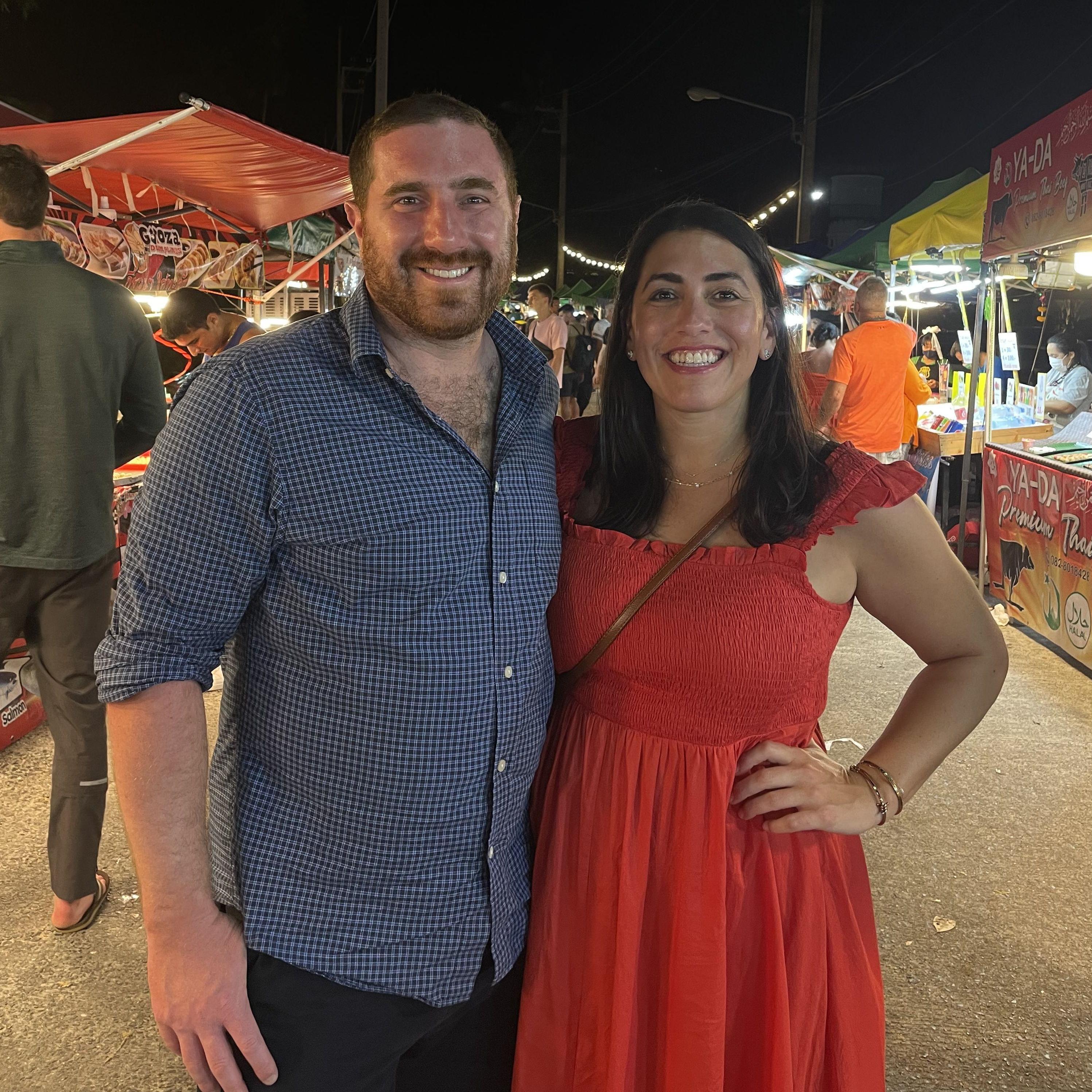 The one at the Thai street food market