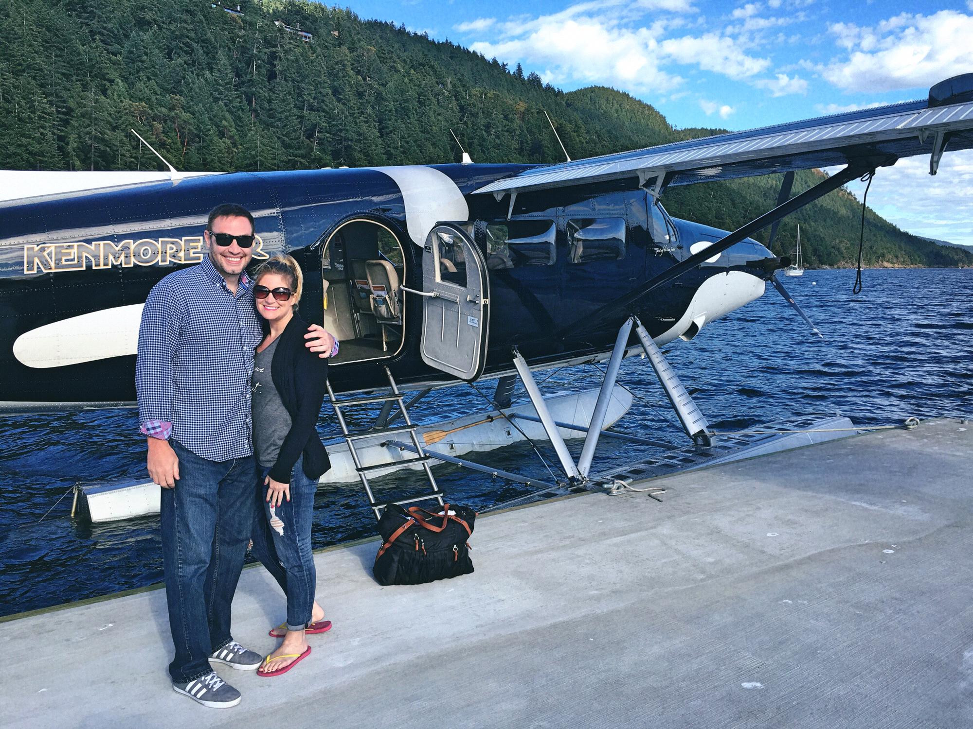 Seaplane to the San Juans. So fun!