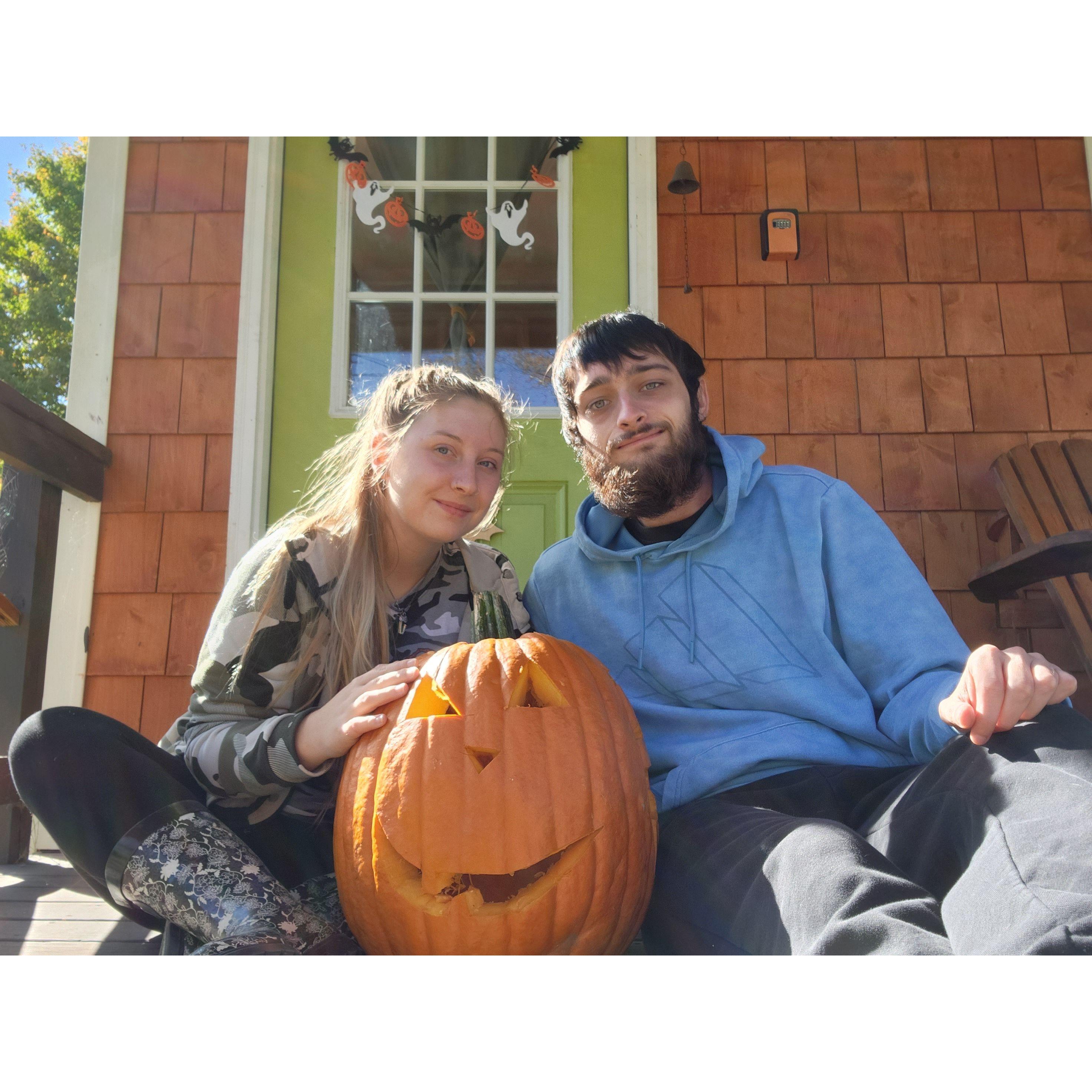 Our first Rulf's pumpkin!