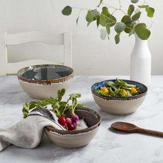 Tuscan 3-Piece Reactive Serving Bowl Set