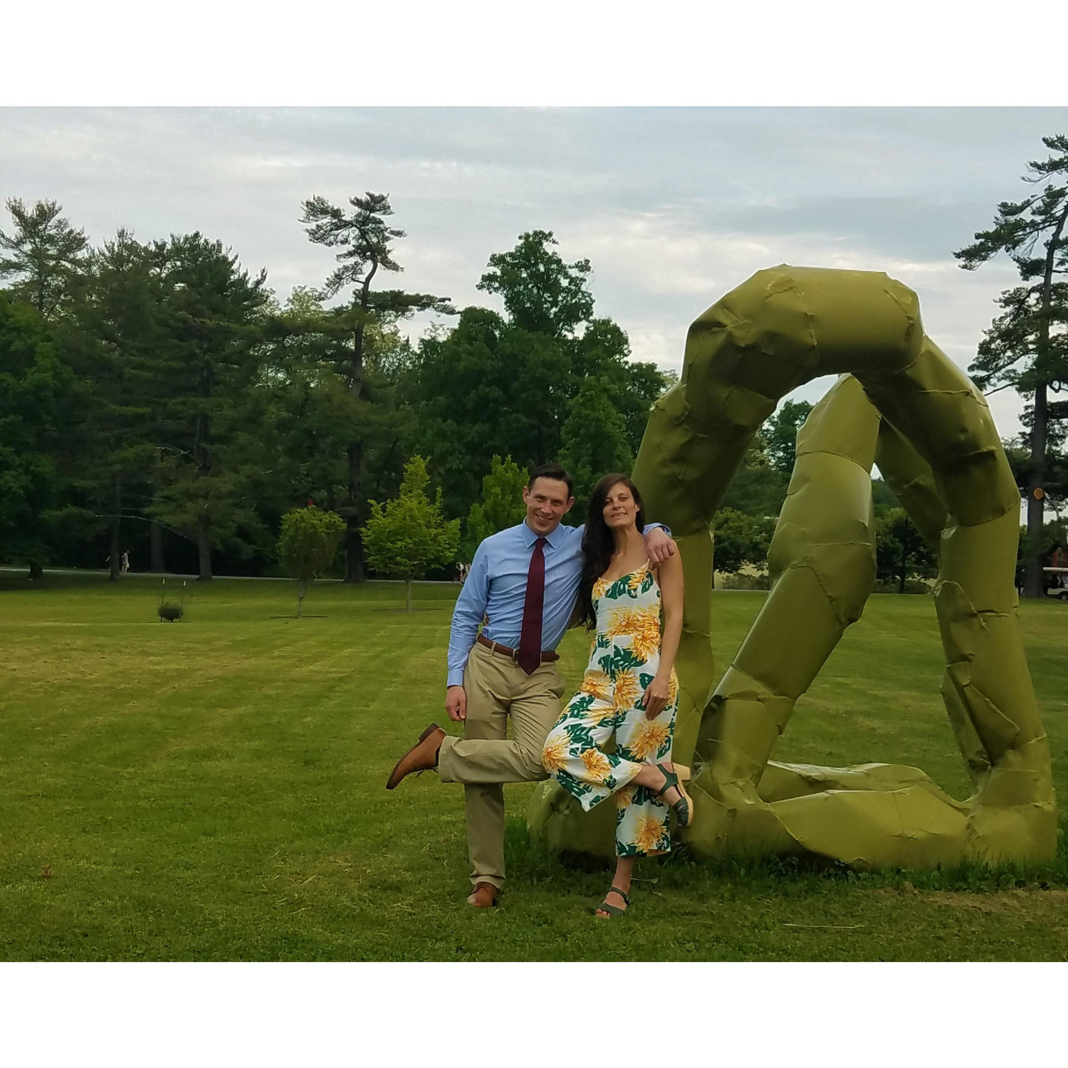 When Morgan graduated, back to where we met at Bard College!