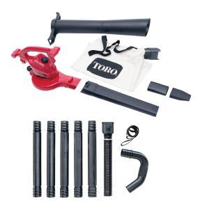 Ultra 12 Amp Electric Leaf Blower/Vacuum/Mulcher and Gutter Cleaning Combo Kit