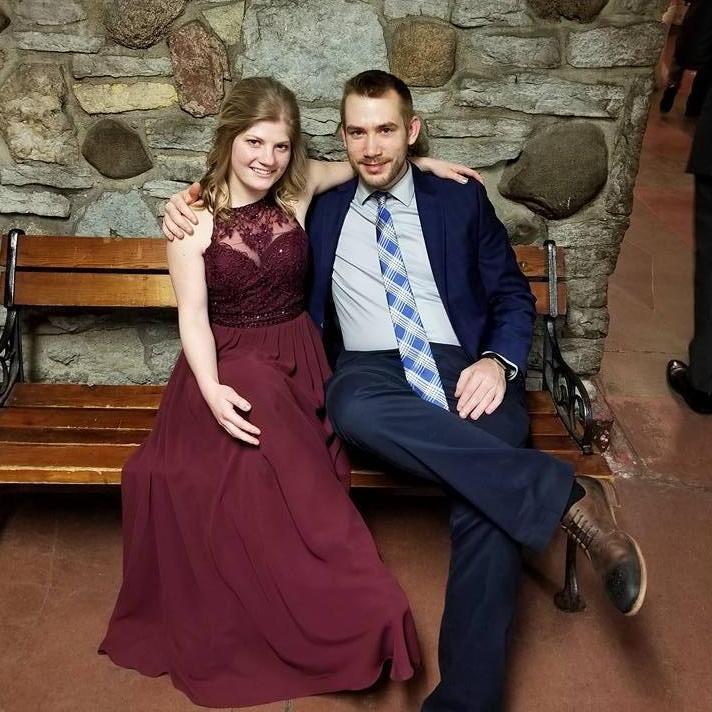 At Alyssa's wedding
